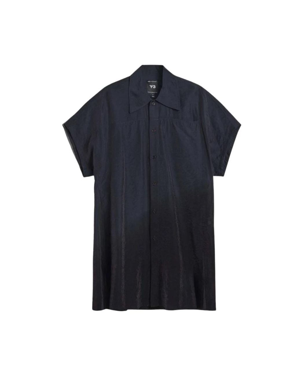 Y-3 Blue Shirt Dresses