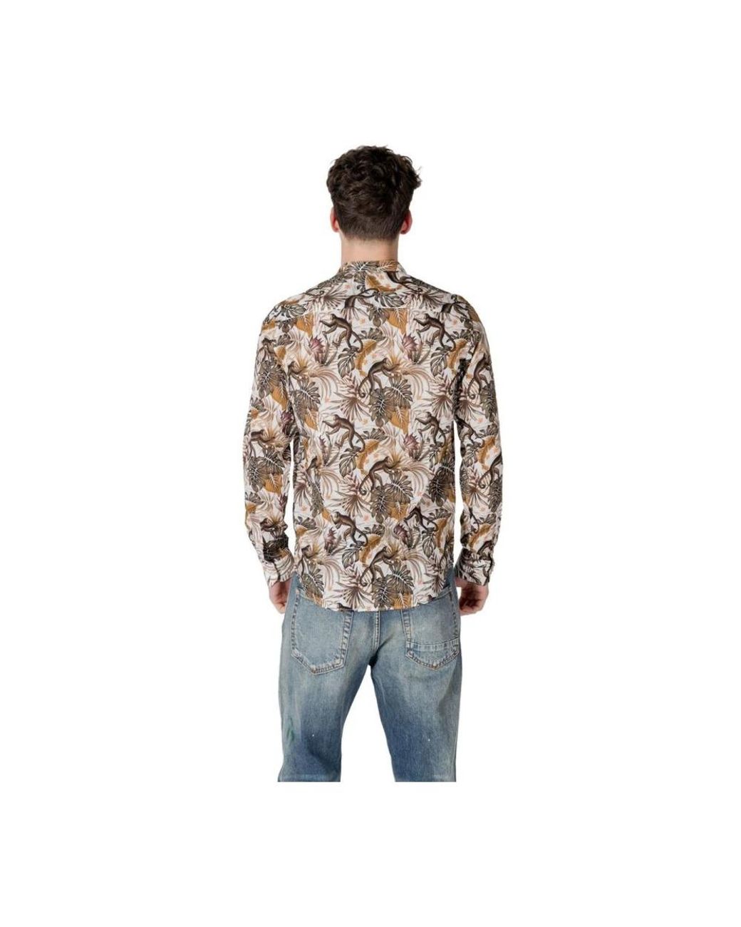 Gianni Lupo Blue Casual Shirts for men