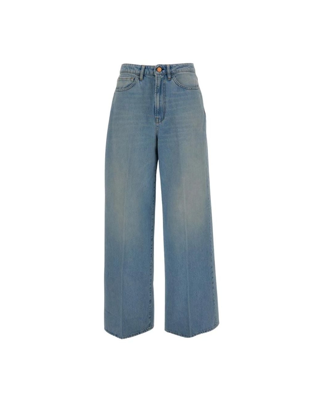 3x1 Blue Wide Jeans