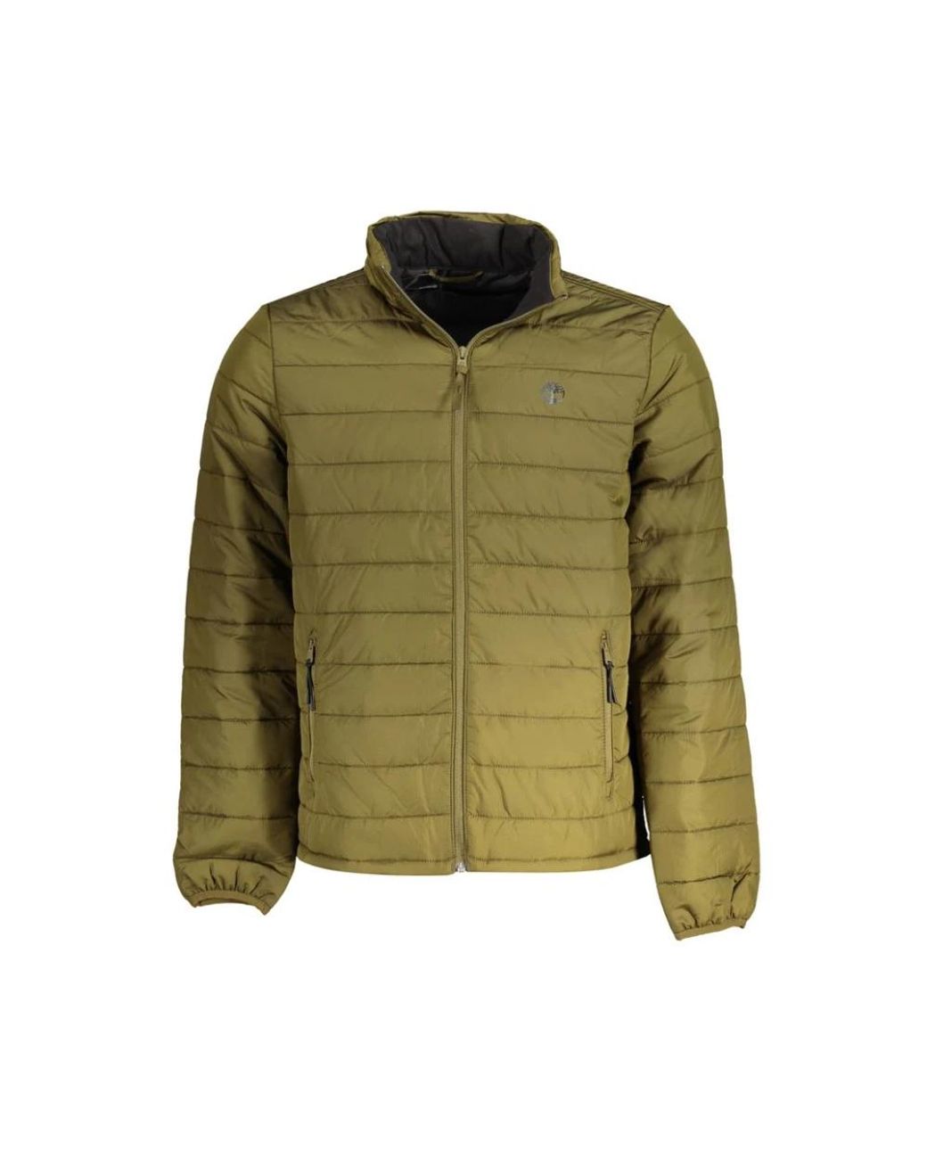 Timberland Sportliche grüne jacke mit taschen und reißverschluss in Green für Herren