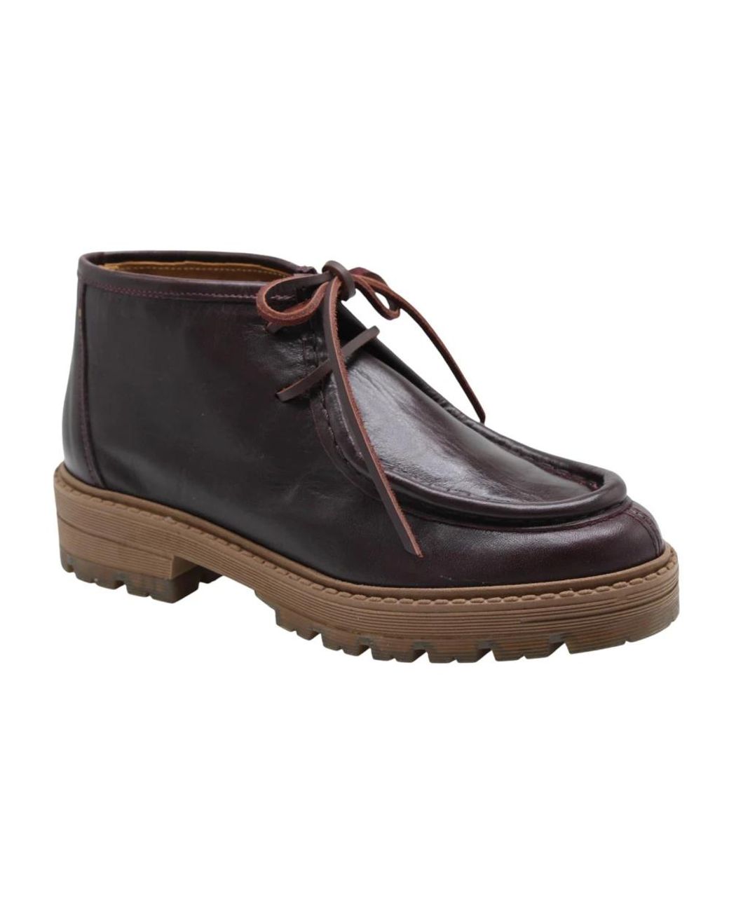 CTWLK Black Lace-Up Boots