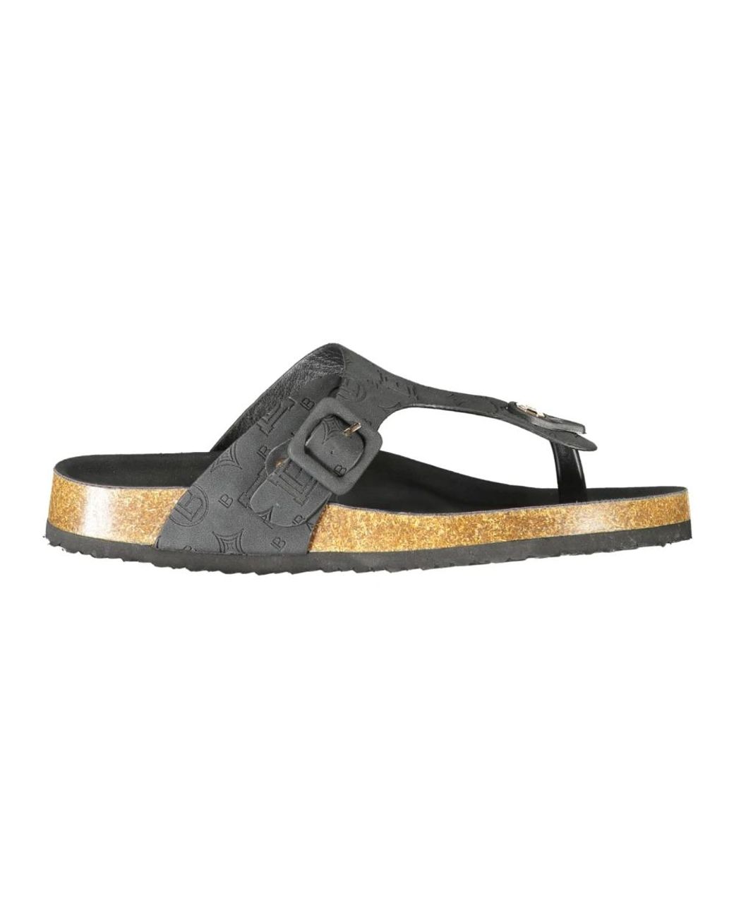 Laura Biagiotti Brown Flip Flops