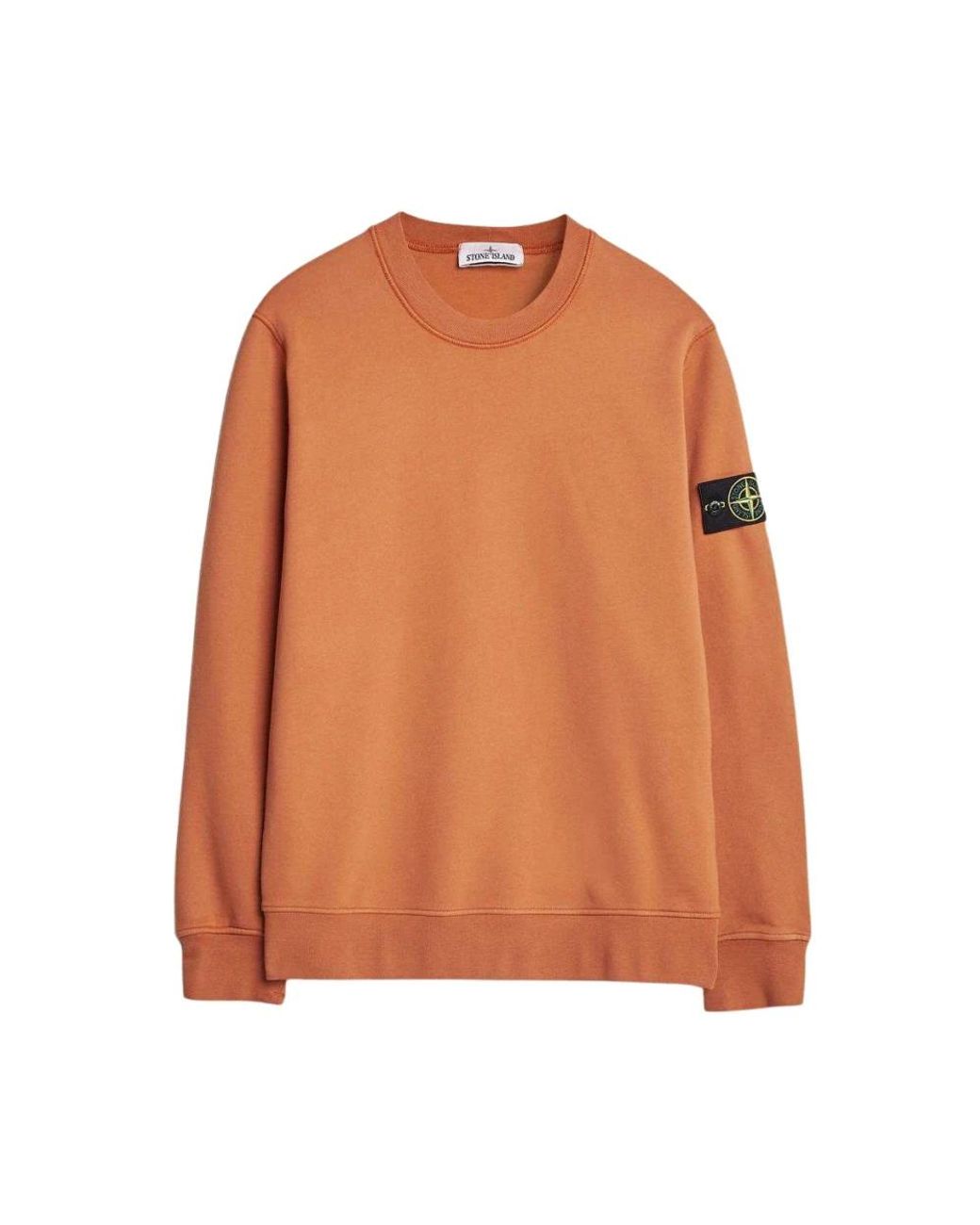 Stone Island Orange Sweatshirts for men