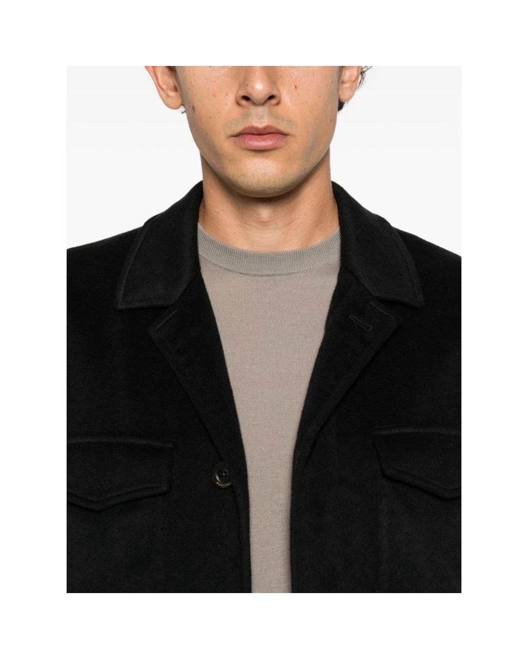 Light Jackets Boglioli de hombre de color Black