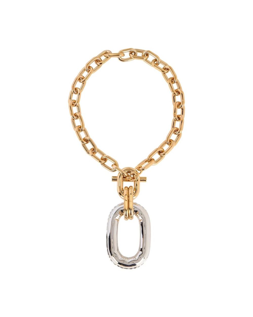 Necklaces Rabanne de color Metallic