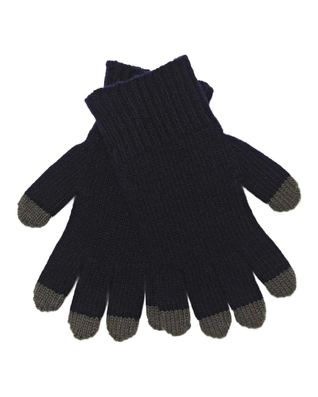 Moncler Black Gloves