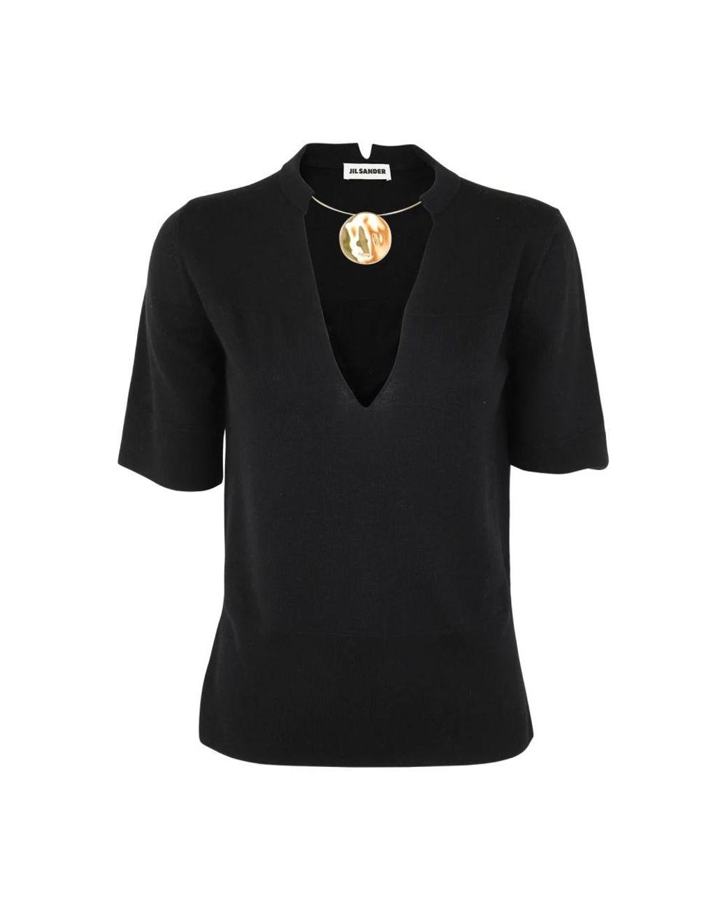 Jil Sander Black T-Shirts