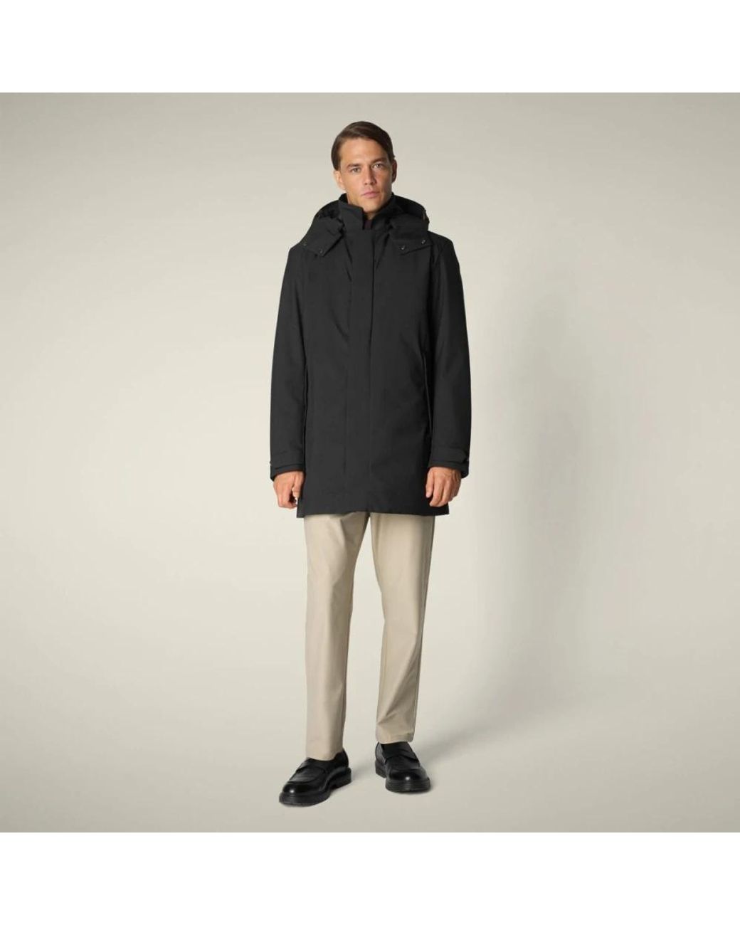 Rain Jackets Save The Duck pour homme en coloris Black
