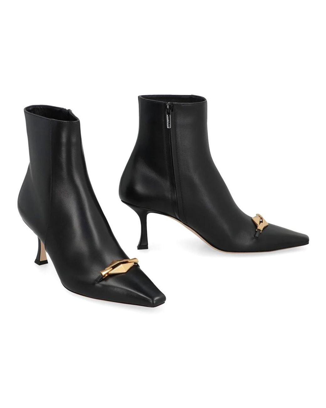 Jimmy Choo Black Heeled Boots