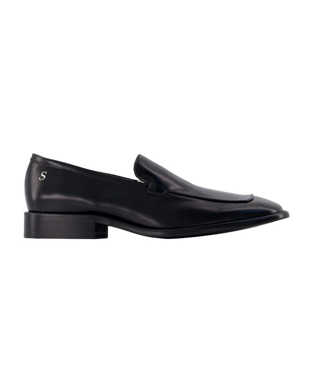 Acne Loafer Aus Leder in Black für Herren