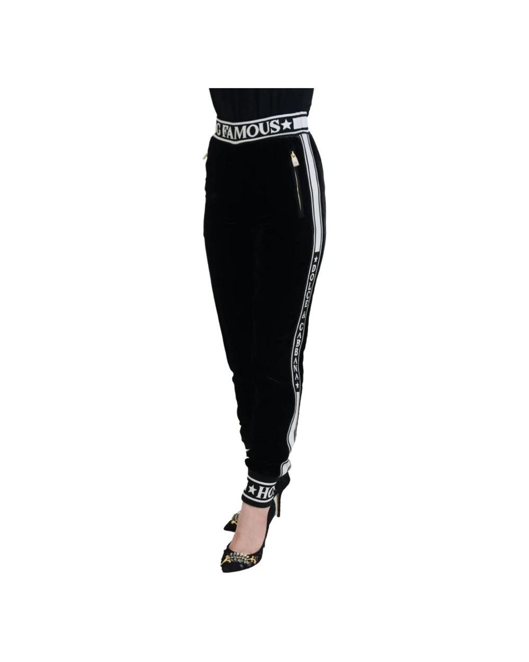 Dolce & Gabbana Black Sweatpants
