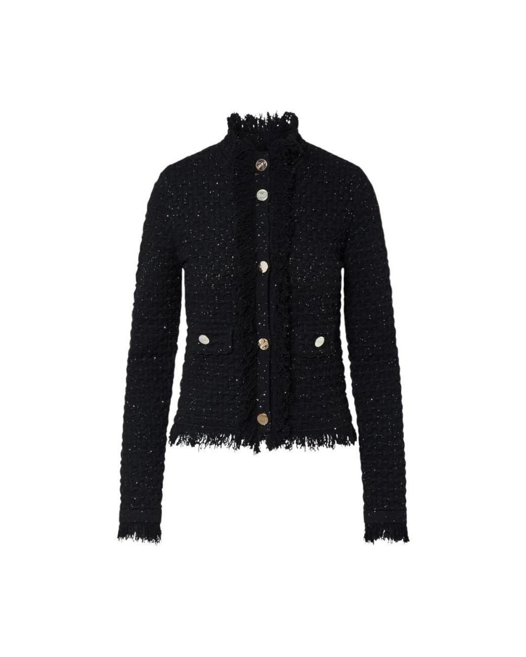 Liu Jo Black Tweed Jackets