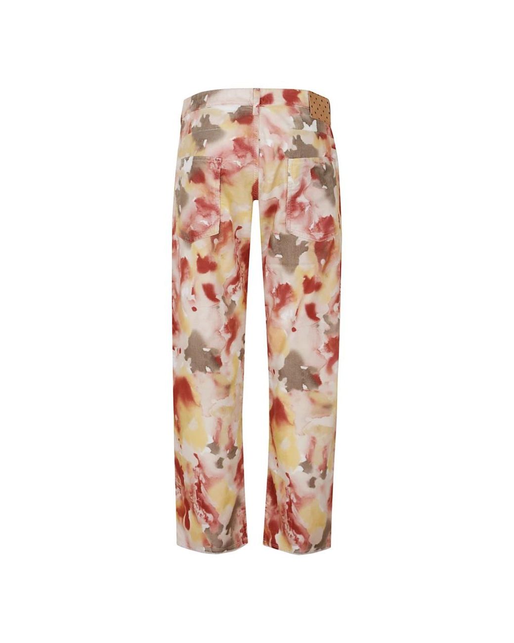 Massimo Alba Pink Straight Trousers