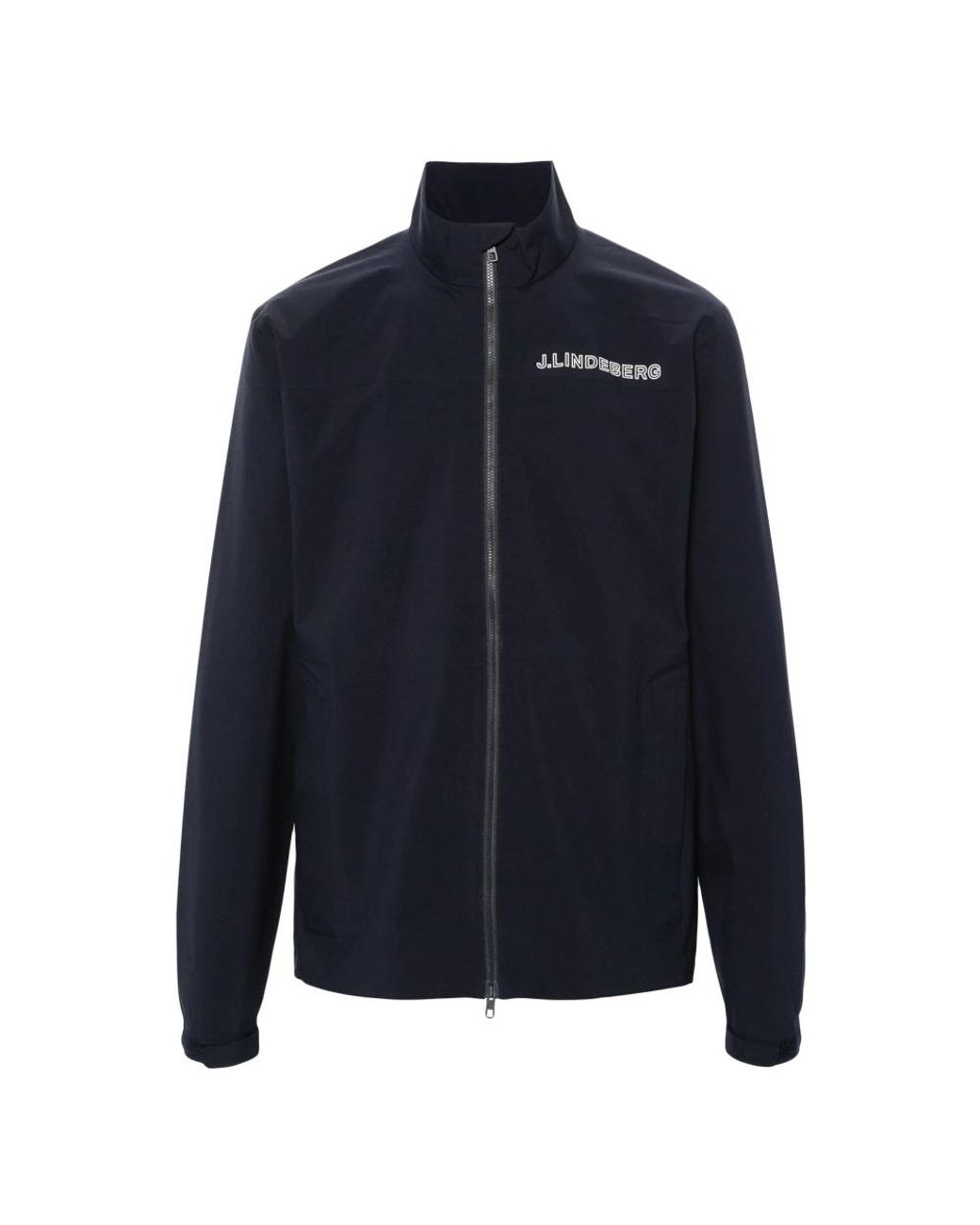 J.Lindeberg Jassen ,Blauw ,Polyester Blauwe Casual Polyester Regenjas in het Blue voor heren