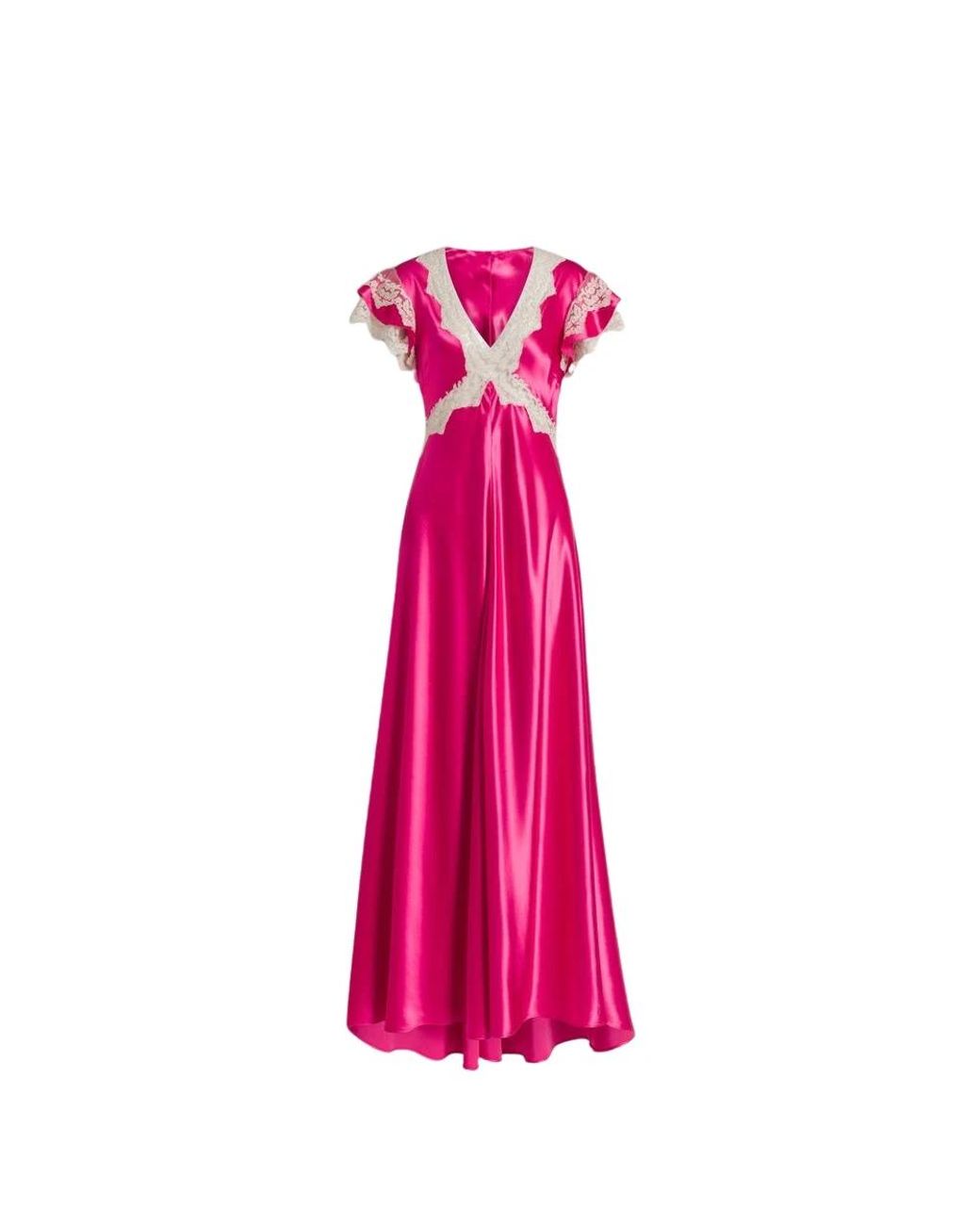 Alberta Ferretti Pink Gowns