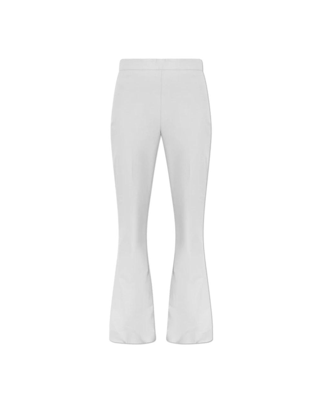 Gestuz Broeken ,Grijs ,Wol Broek Dagny in het Gray