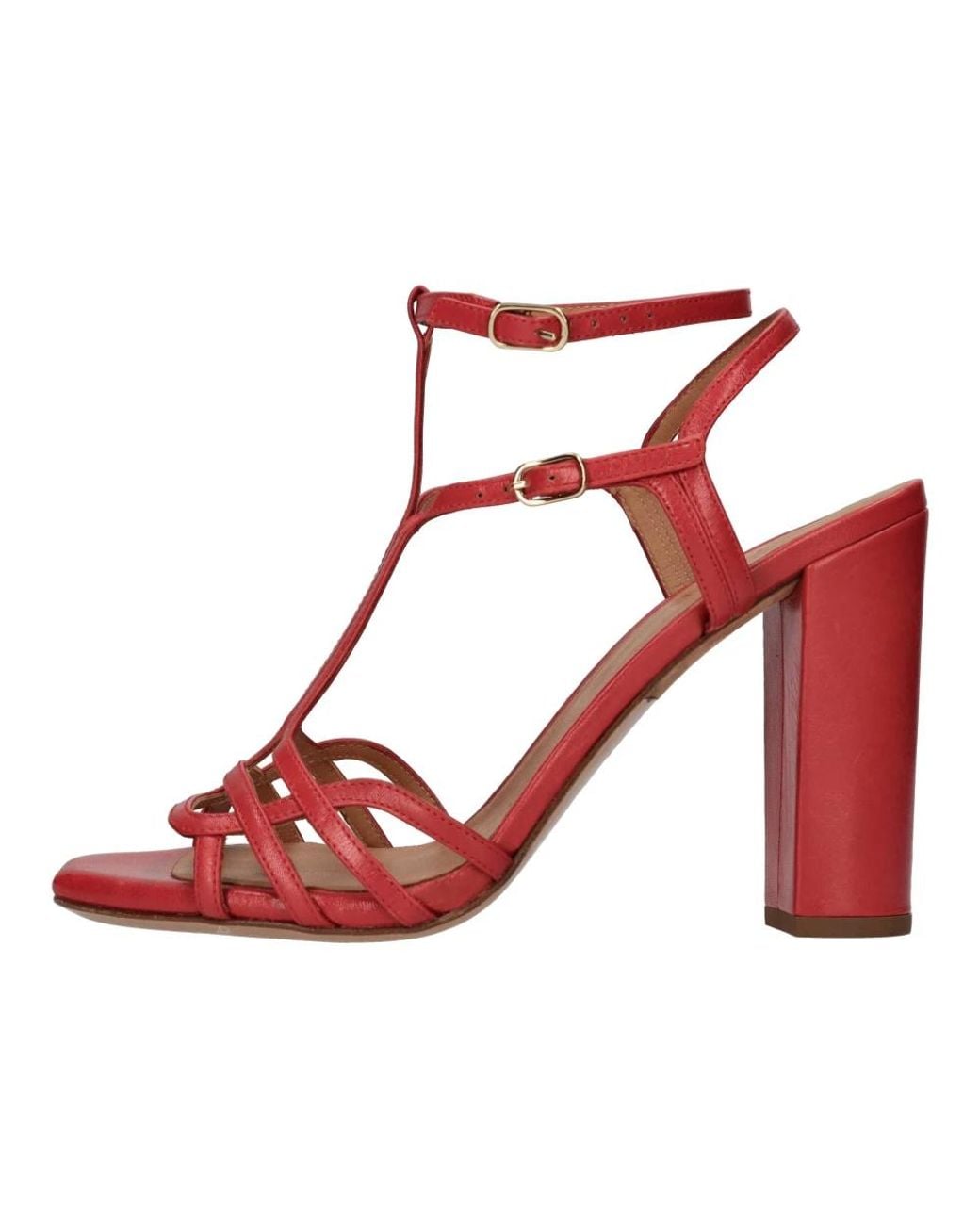 Chie Mihara Red High Heel Sandals
