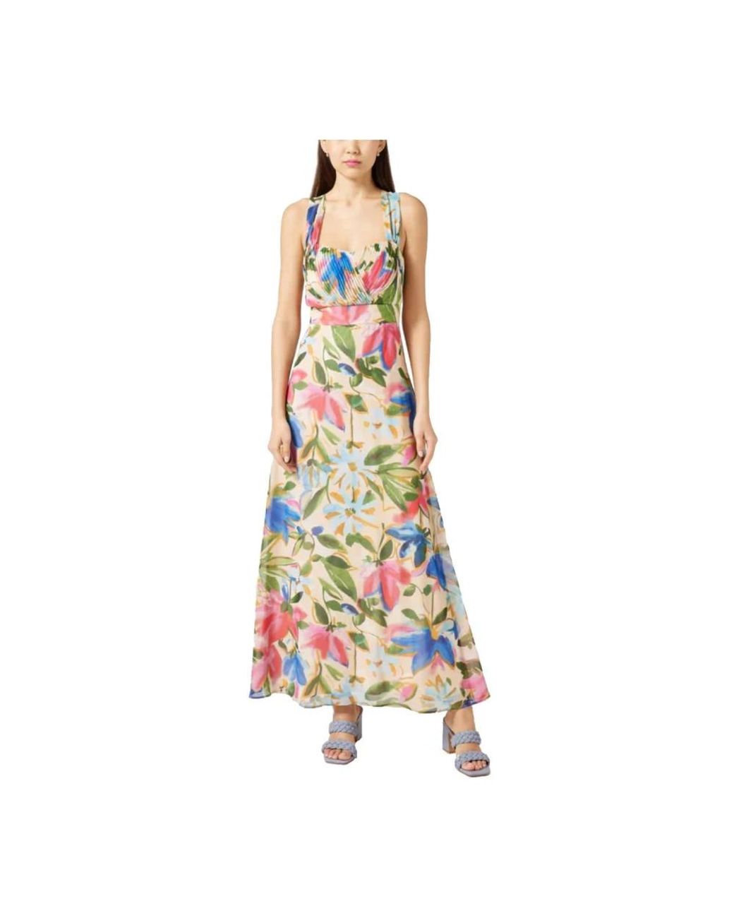 Naf Naf Green Maxi Dresses