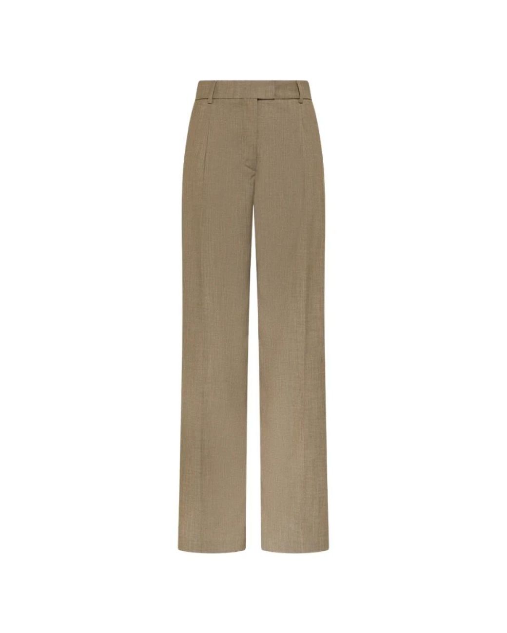 Seventy Broeken ,Polyester Pantalon in het Natural
