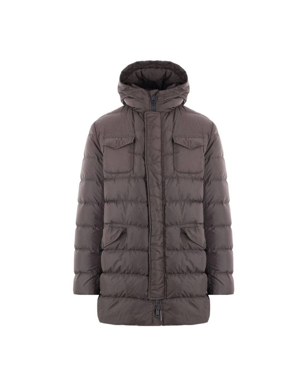 Down Jackets Herno pour homme en coloris Brown