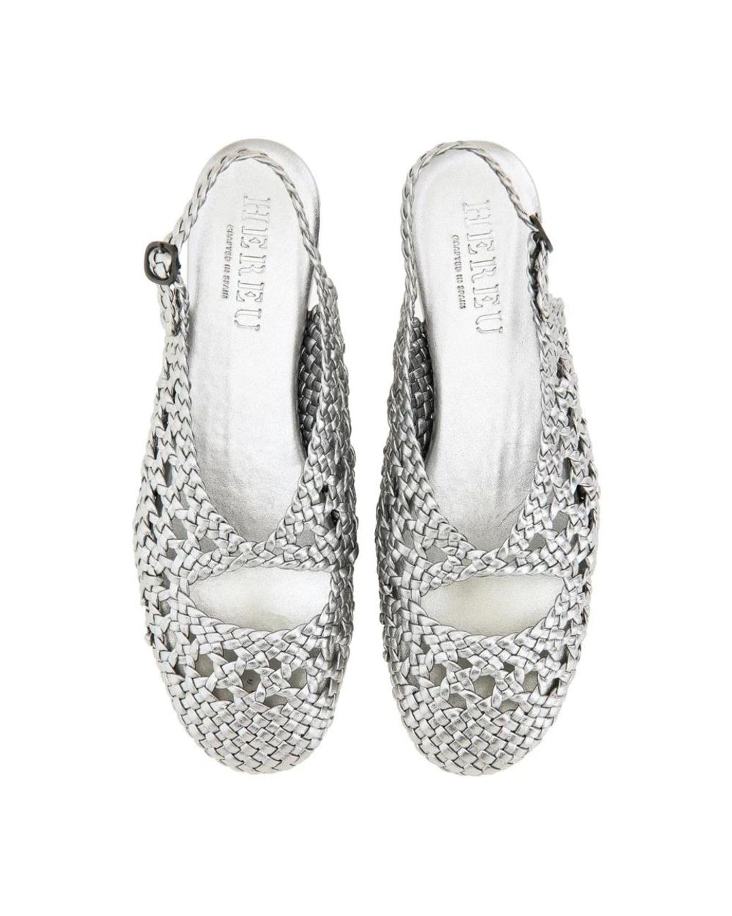 Hereu Metallic Ballerinas