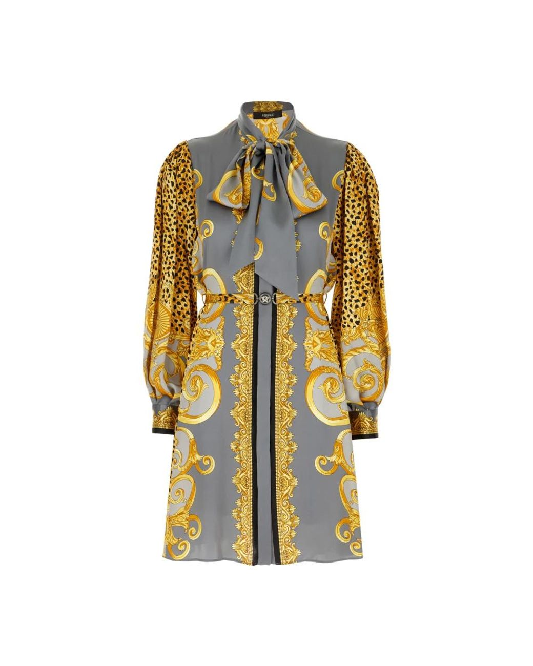 Versace Yellow Shirt Dresses