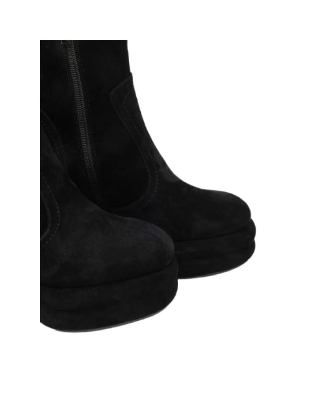 Jeannot Black Heeled Boots