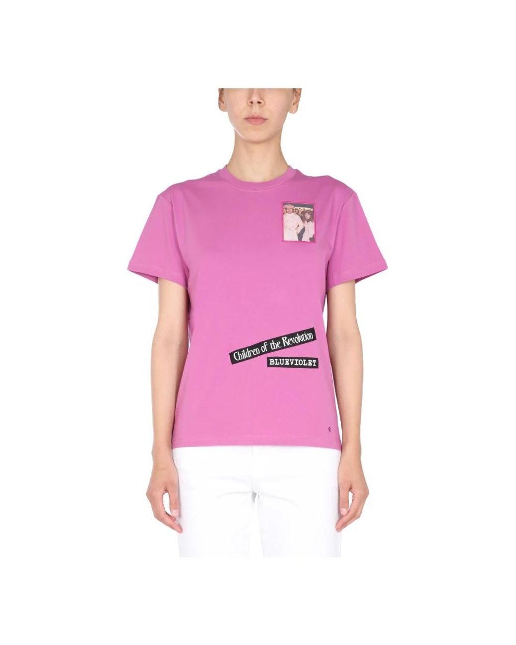 T-Shirts Raf Simons de color Pink