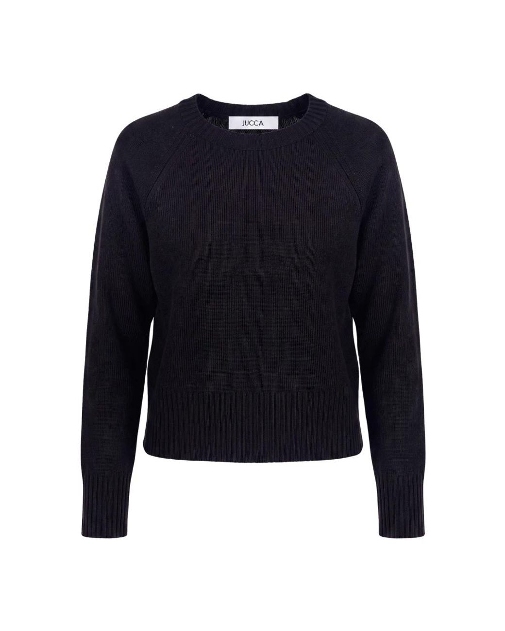 Jucca Blue Round-Neck Knitwear