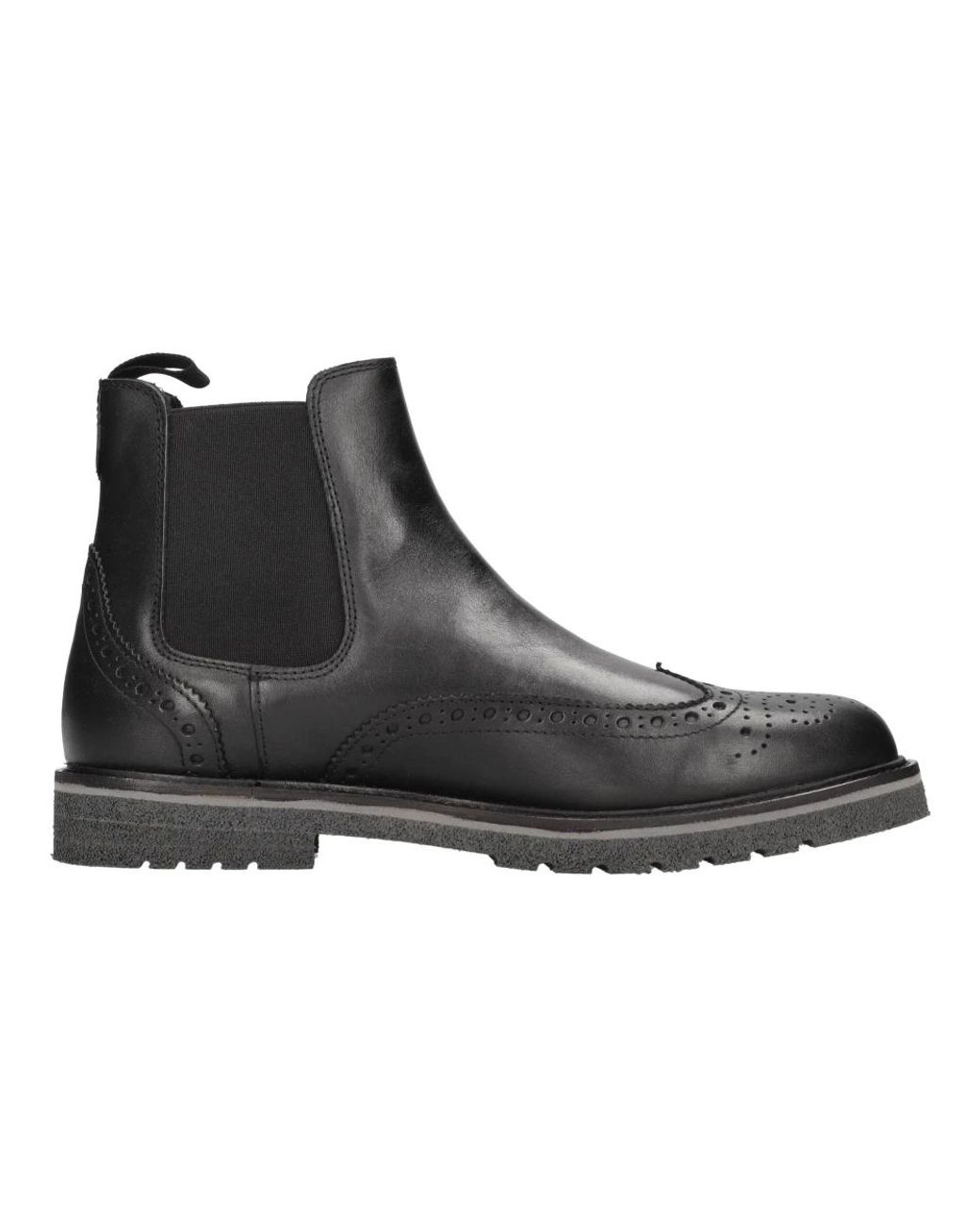 Marechiaro 1962 Black Chelsea Boots for men