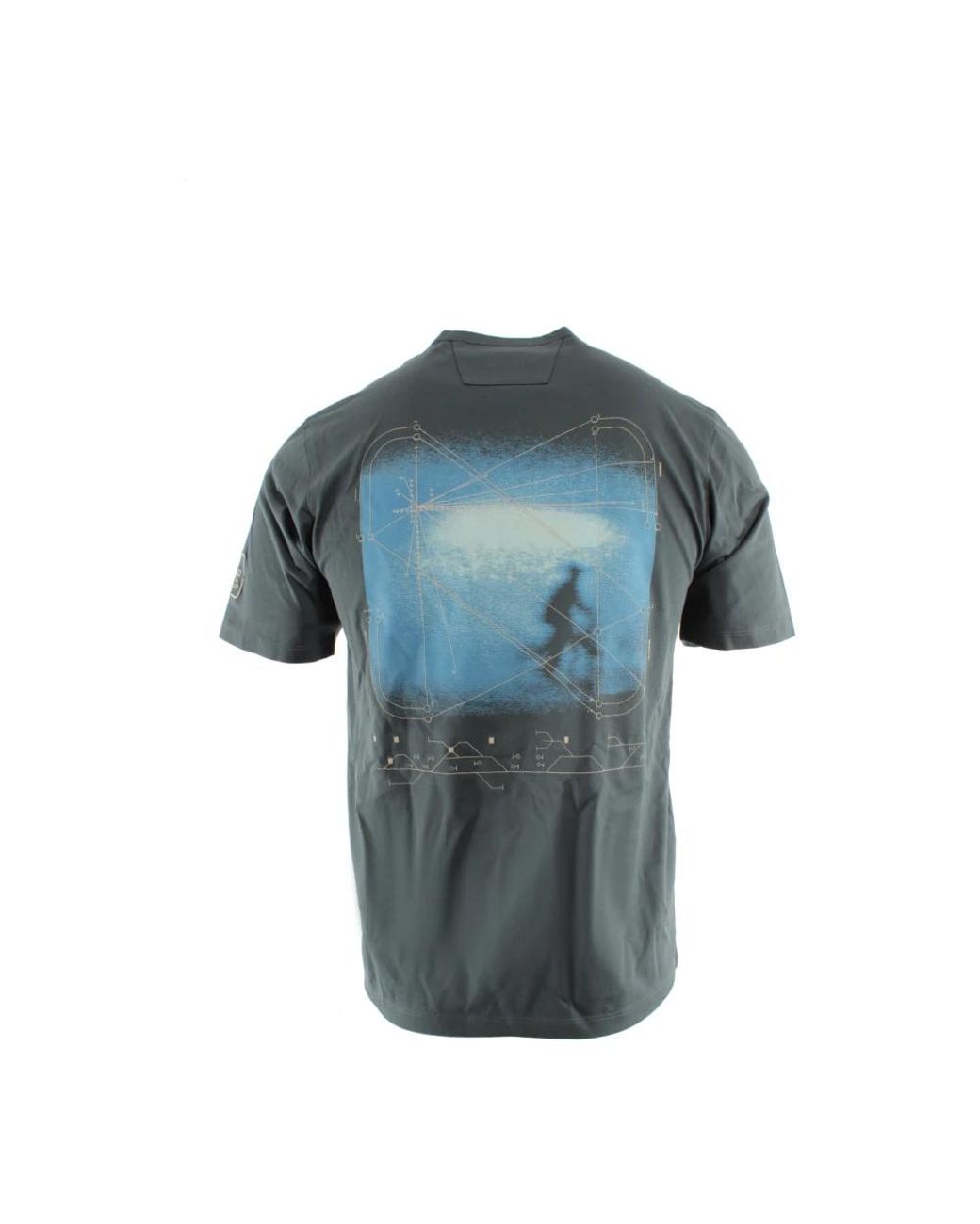 C P Company Gray T-Shirts for men