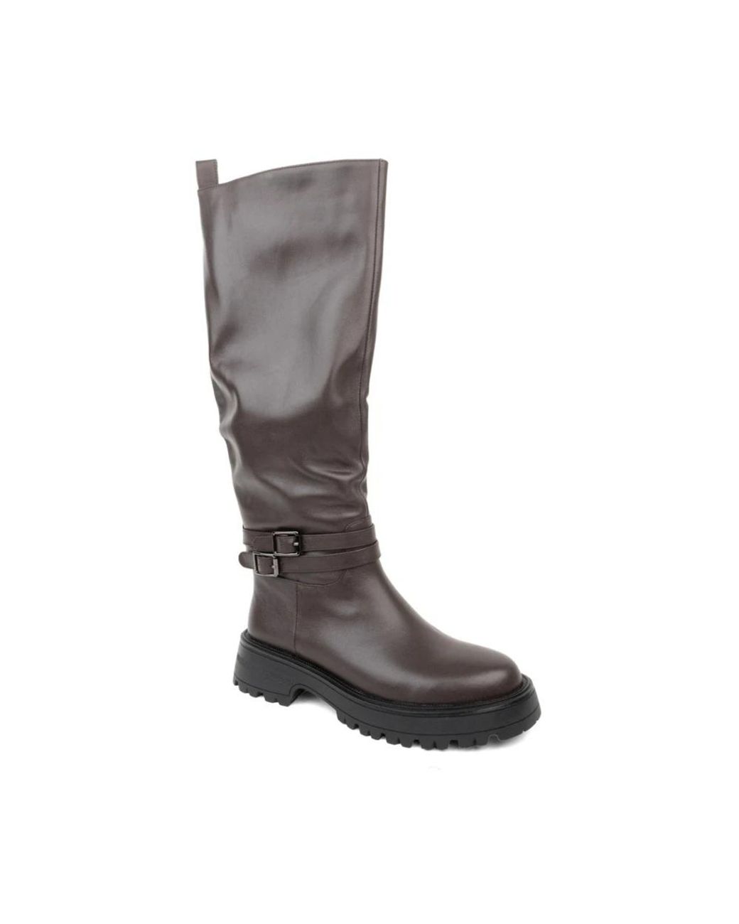ADRIANNA FERETTI Brown High Boots