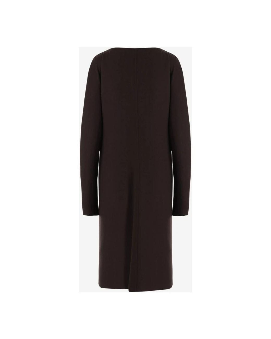 Carven Black Knitted Dresses