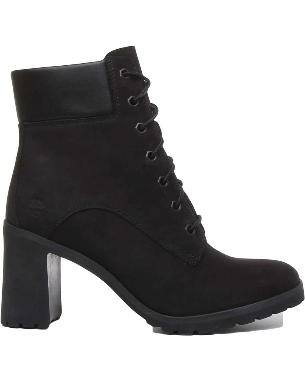 Timberland Heeled Boots in Black Lyst UK