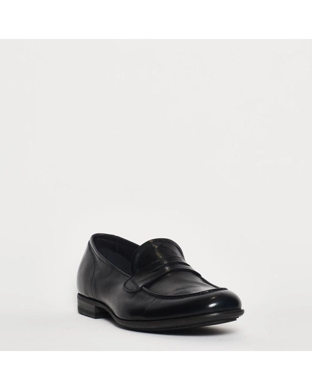 Pantanetti Black Loafers for men
