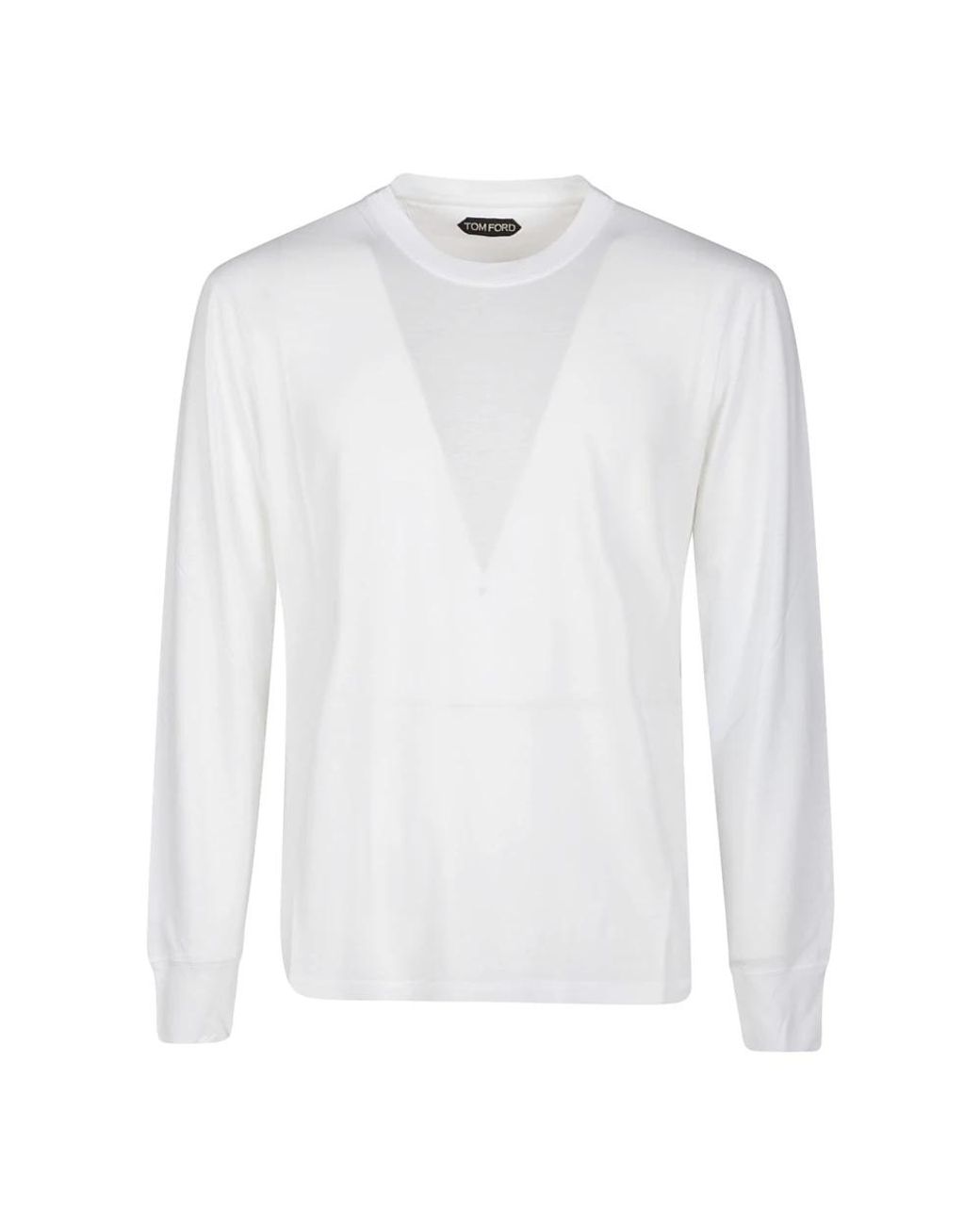 Tom Ford White Long Sleeve Tops for men
