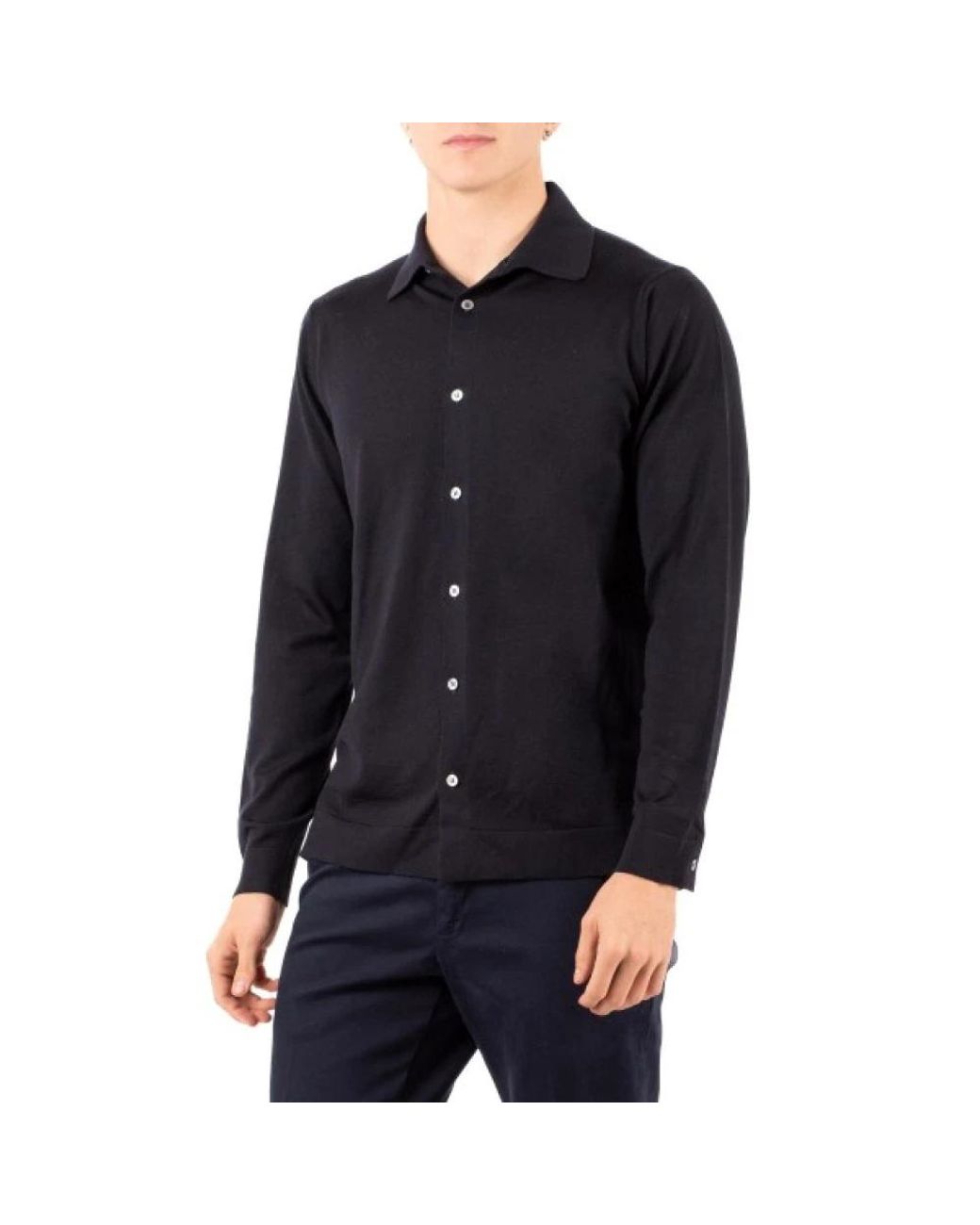 FILIPPO DE LAURENTIIS Black Cardigans for men