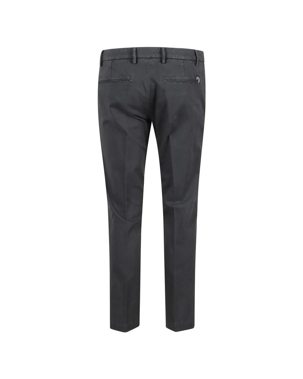 Entre Amis Gray Slim-Fit Trousers for men