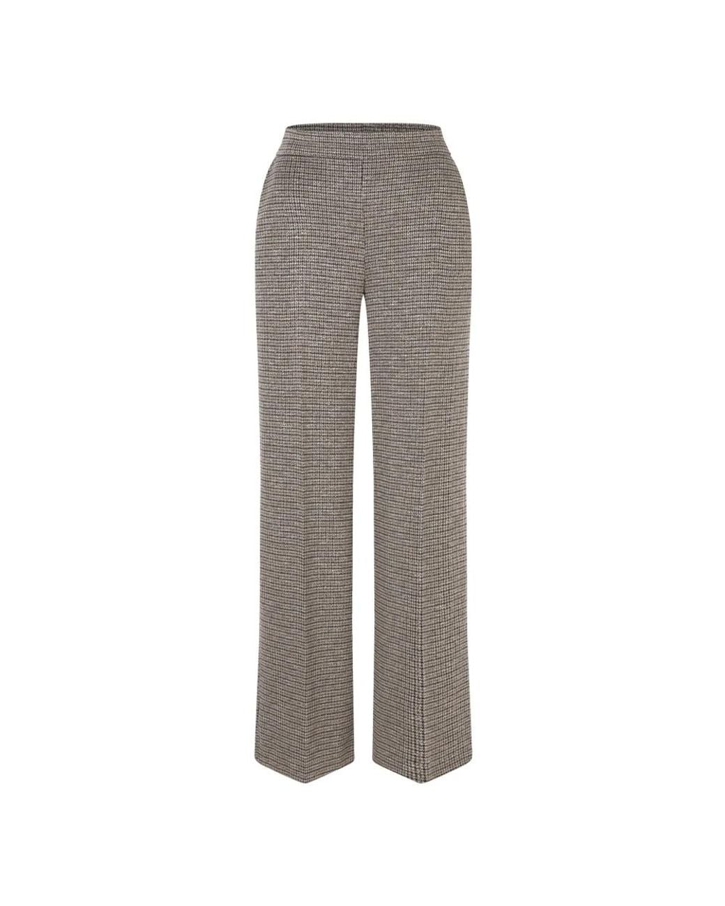 MORE&MORE Wijde Broek in het Gray