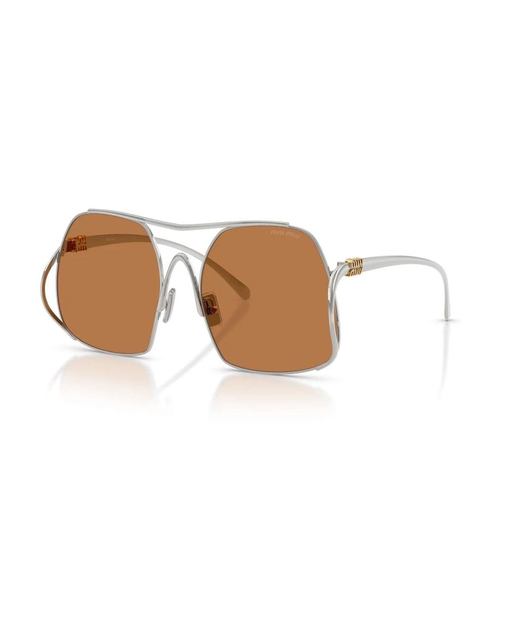 Miu Miu Brown Sunglasses