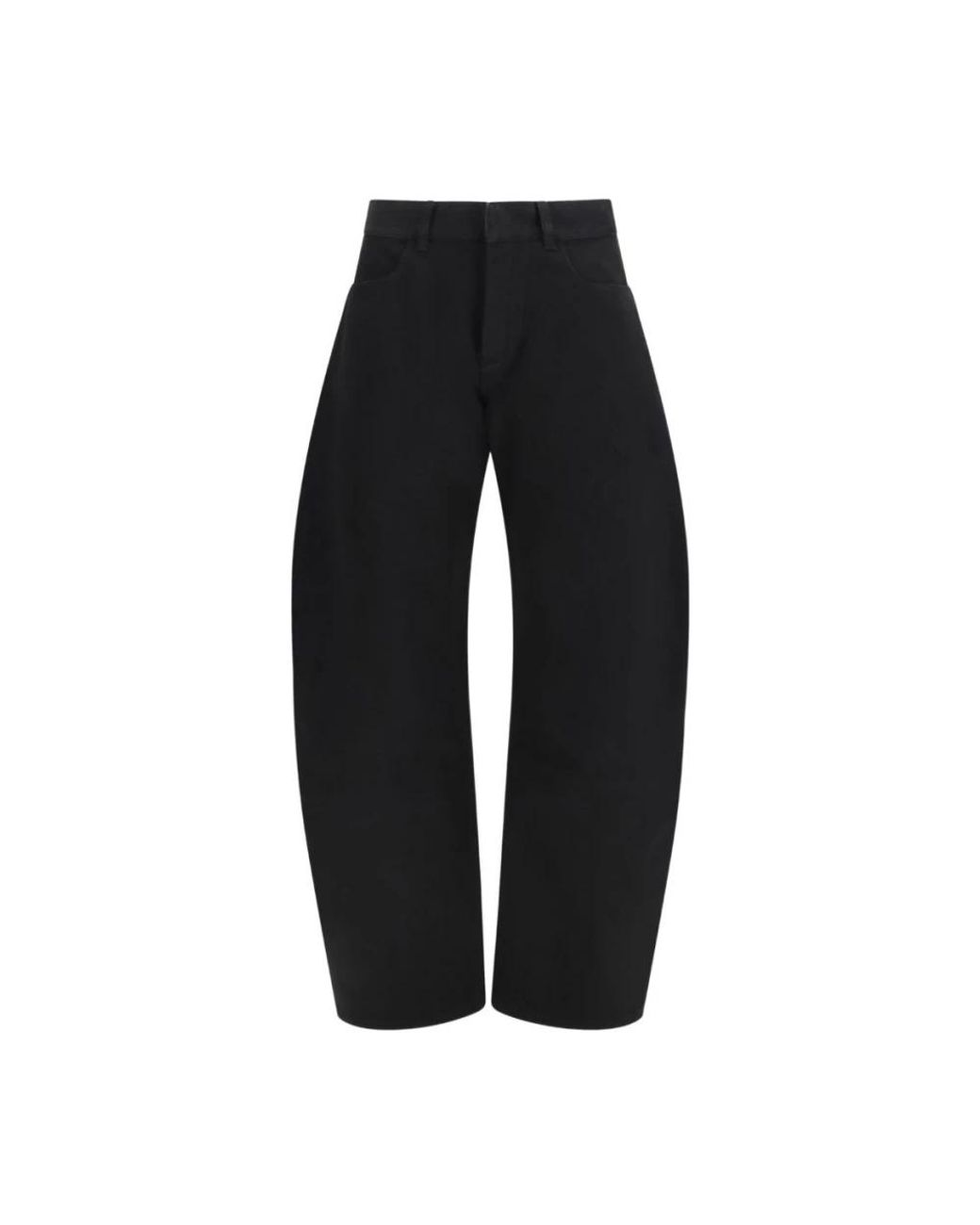 Alaïa Wijde Broek in het Black
