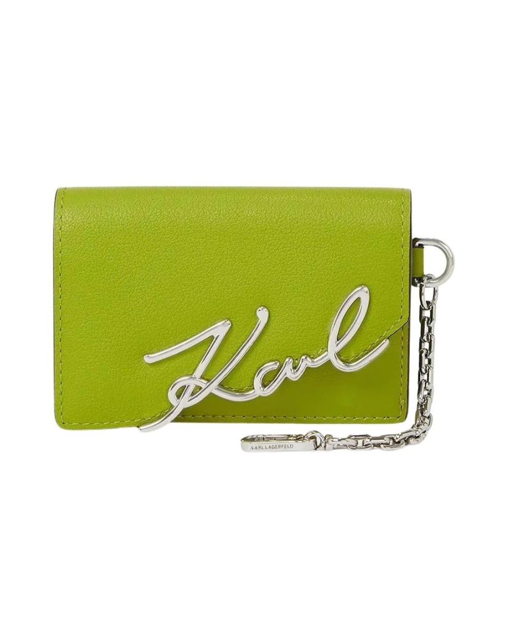 Wallets & Cardholders di Karl Lagerfeld in Green