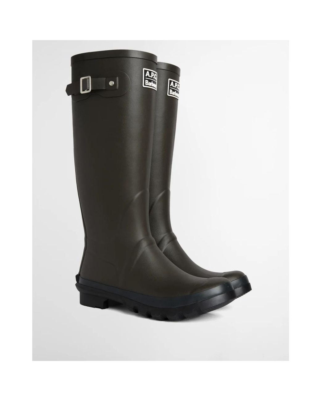 Barbour Black Tall Welly