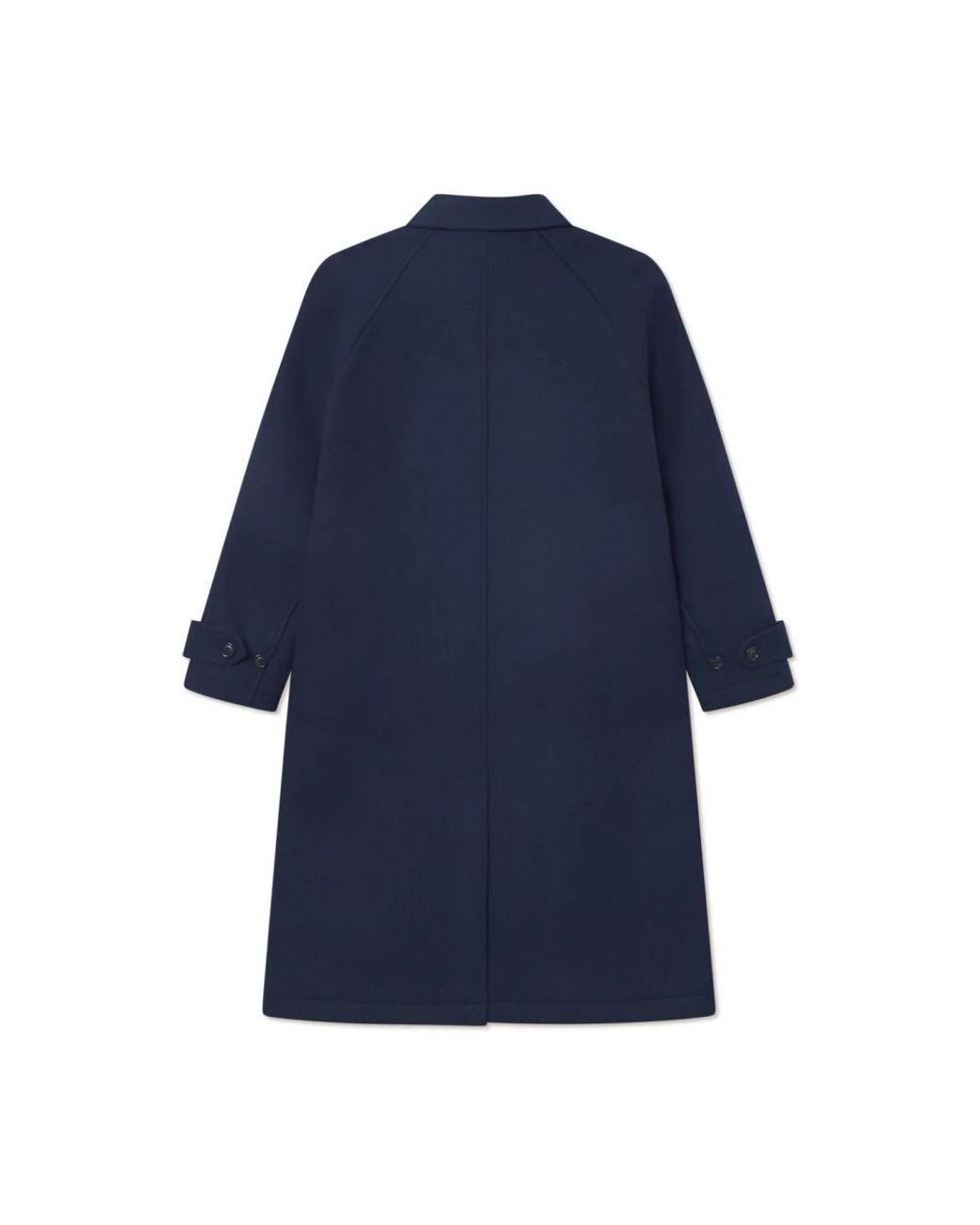 Les Deux Blue Single-Breasted Coats for men