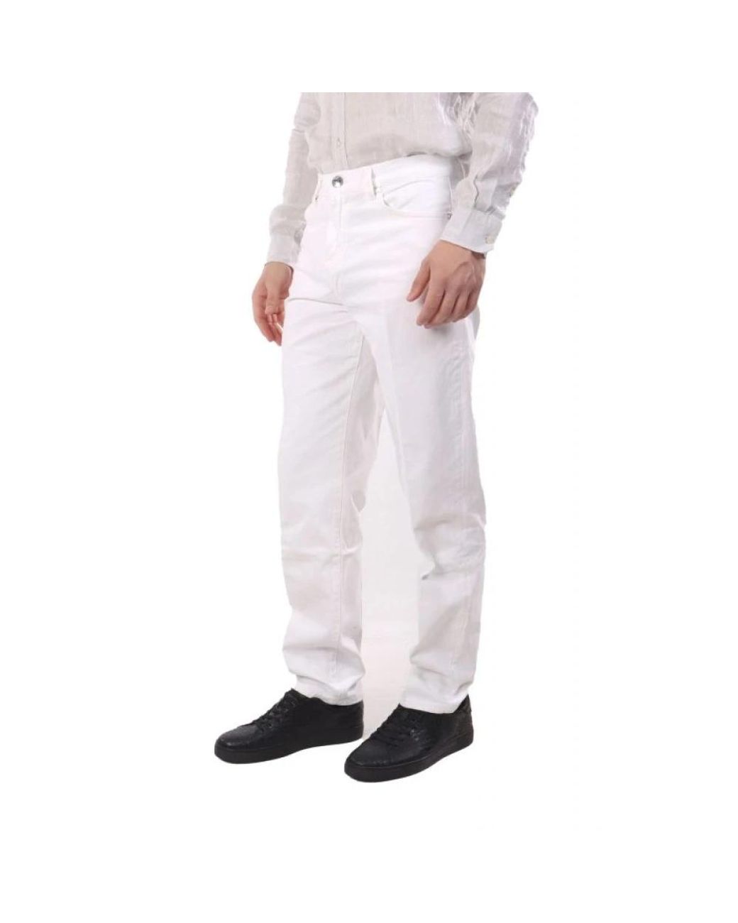 RICHMOND White Slim Fit Jeans for men