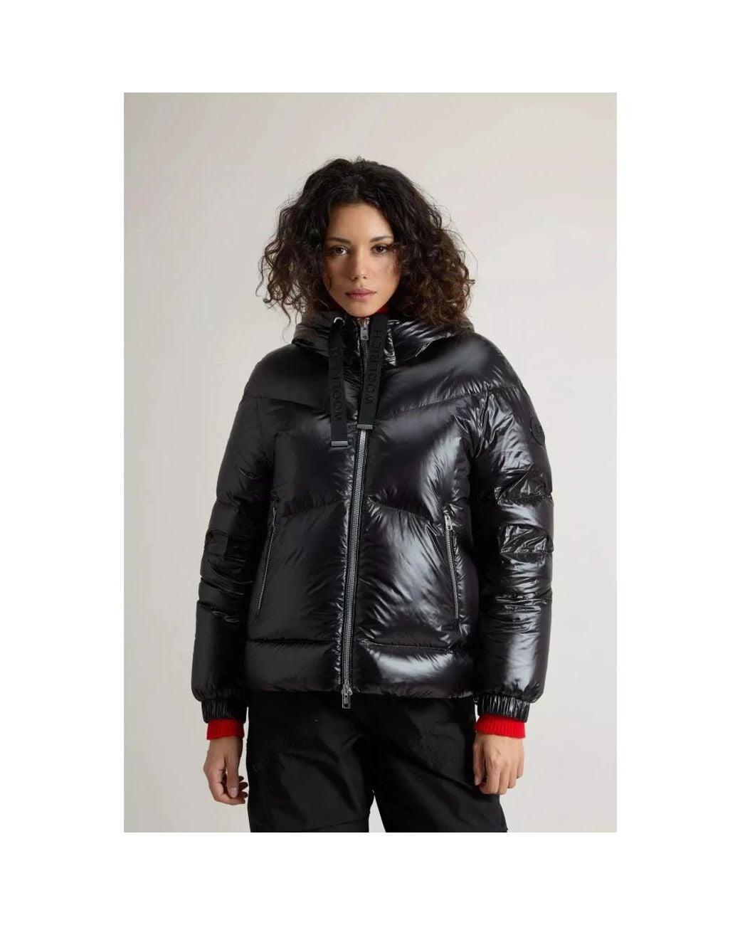 Winter Jackets Woolrich de color Black
