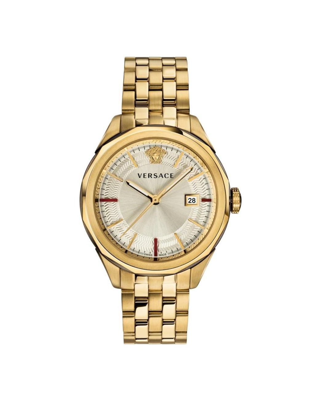 Versace Glaze Watch in Metallic für Herren