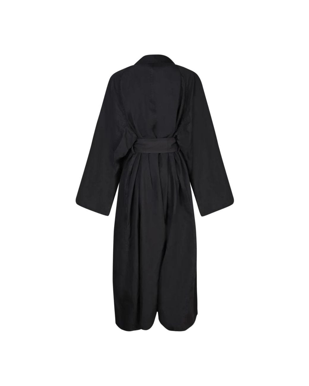 Quira Black Belted Coats