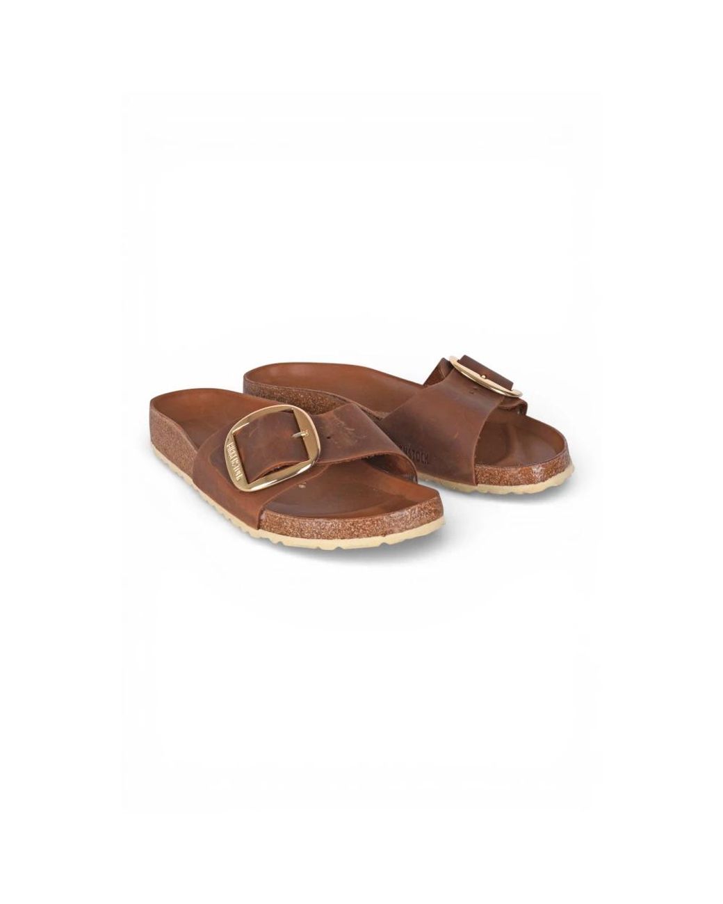 Birkenstock Brown Sliders