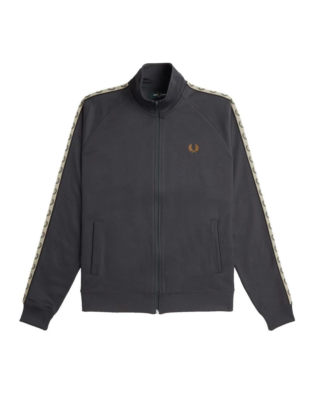 Zip-Throughs di Fred Perry in Gray da Uomo